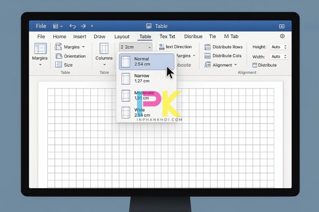 Tải mẫu giấy 5 ô ly chuẩn Word A4 miễn phí, file đẹp, in ngay 1 Hướng dẫn tạo mẫu giấy 5 ô ly trong Microsoft Word từng bước