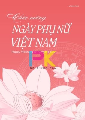 Mẫu standee dịp 20 10