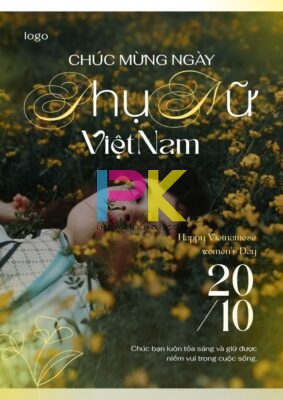 Mẫu standee ngày 20 10