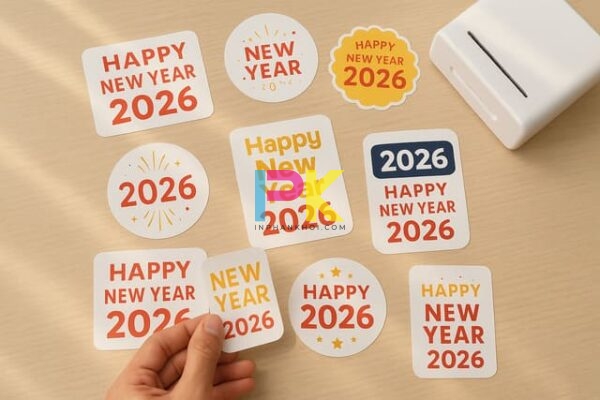 Bộ sưu tập tem Tết 2026 – in sắc nét tại Xưởng In Phan Khôi.