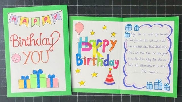 Hướng dẫn chi tiết cách làm thiệp sinh nhật bằng giấy A4 đơn giản tại nhà 7 Cách làm thiệp sinh nhật bằng giấy A4 3