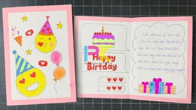 Hướng dẫn chi tiết cách làm thiệp sinh nhật bằng giấy A4 đơn giản tại nhà 9 Cách làm thiệp sinh nhật bằng giấy A4 5